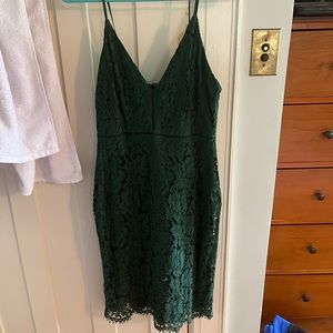 ASTR The Label Green Midi Dress Size S